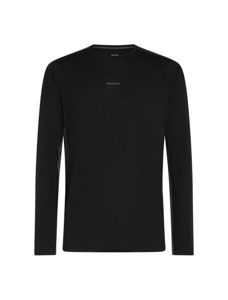 ICEBREAKER Mens Merino 125 CL Sphere LS Tee C Block, Black/Obsidian/Cb (vzorek) velikost: M