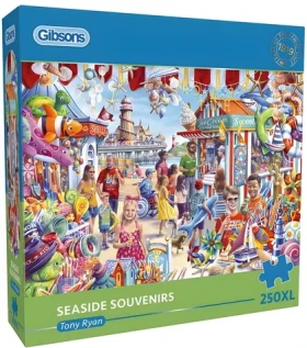 GIBSONS Puzzle Nákup suvenýrů u moře XL