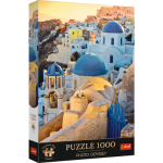 Puzzle 1000 dílků Premium Plus Photo Odyssey: Město Oia, Santorini