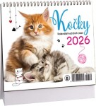 Stolní kalendář ARIA 2026 MINI - Kočky