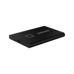 SAMSUNG T7 Touch Externí SSD disk 2TB černá / Externí SSD / R: 1050 MBs W: 1000MBs / USB-C / 3y (MU-PC2T0K/WW)