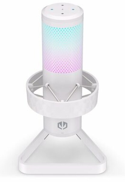 Endorfy Axis Streaming bílá / stolní mikrofon / USB / RGB / 2.5m (EY1B007)