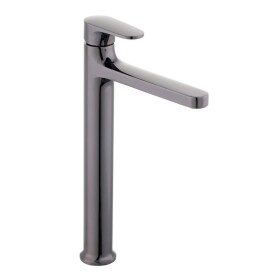 Vysoká umyvadlová baterie SAT Dark bez výpusti PVD Gun Metal SATBSDA285P SATBSDA285P