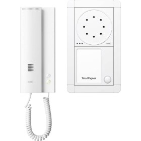Ritto by Schneider 1891170 domovní telefon kabelový kompletní sada pro 1 rodinu bílá