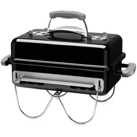 Weber 1131004 / Přenosný gril na dřevo a uhlí Go-Anywhere černá (1131004)