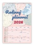 Kalendář nástěnný 2026 - Rodinný plánovač