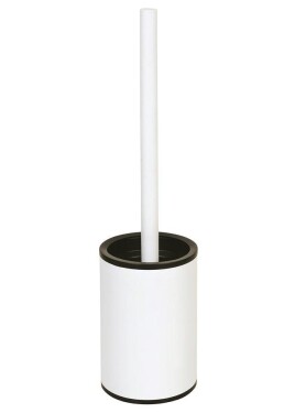 SAPHO - X-ROUND WHITE WC štětka na postavení, bílá mat XR306W