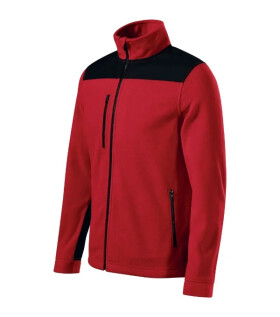 Effect fleece unisex červená XL