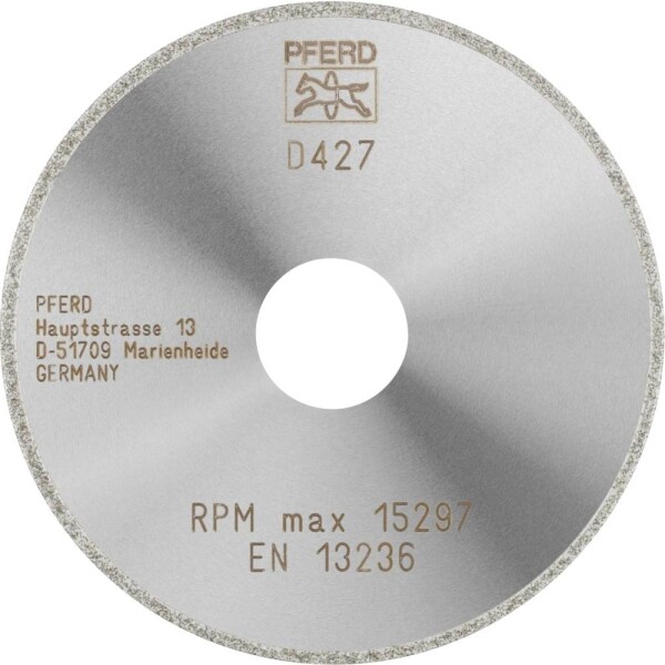 PFERD 68410237 D1A1R 100-2-22,23 D 427 GAD diamantový řezný kotouč Průměr 100 mm Ø otvoru 22.23 mm Duroplast , Technická keramika 1 ks