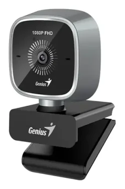 Genius FaceCam 2010 stříbrná / Webkamera / FullHD 1080p / 30 FPS / Mikrofon (32200013400)