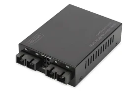 Digitus Mediakonvertor Multi-/Singlemode SC/SC / Mediakonvertor / Fast Ethernet 100Base-FX / dosah 20 km (DN-82024)