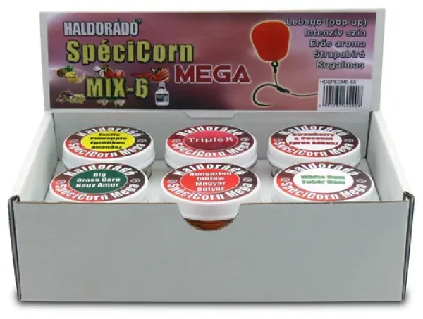 Haldorádó Umělá kukuřice SpéciCorn Mega 48ks 15mm Mix (HDSPECME-6X)