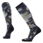 Dámské merino ponožky SMARTWOOL Women's Ski Zero Cushion Nightwatcher Pr, Black velikost: 42-45 (L)