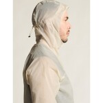 Běžecká bunda CRAFT Hypervent Light Wind - bílá Velikost textilu: XL