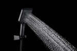 Kielle - Vega Sprchová hlavice 120, 3 proudy, matná černá 20418014