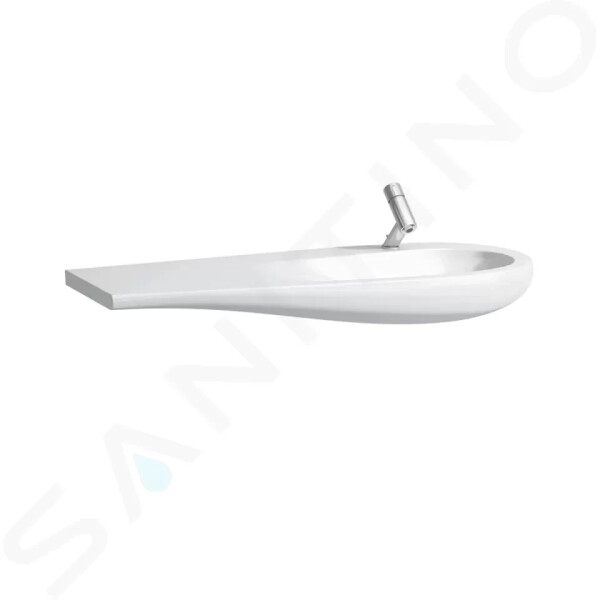 Laufen - Il Bagno Alessi One Nábytkové umyvadlo 1200x500 mm, s 1 otvorem pro baterii, s LCC, bílá H8149744001041