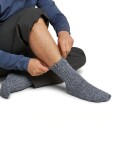 ICEBREAKER Unisex Merino Ski Lodge Crew, Dawn/Mid Navy/Undyed (vzorek) velikost: SM
