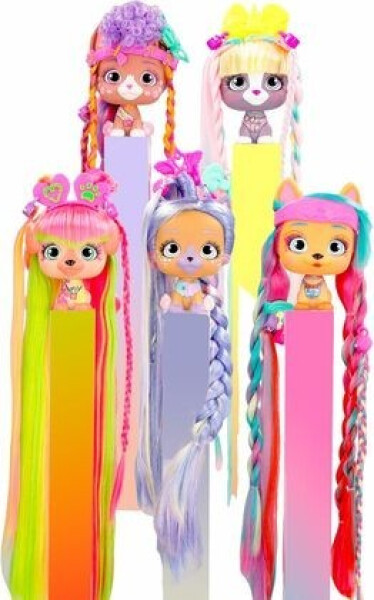 VIP Pets VIP figurka mazlíčka s vlasovým studiem - TM Toys