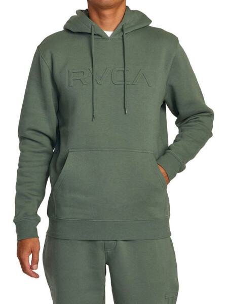 RVCA EMBOSSED JADE pánská mikina přes hlavu