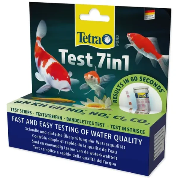 Tetra Pond Test 7in1 / Test vody / 25 ks / Pro zahradní jezírka (A1-324756)