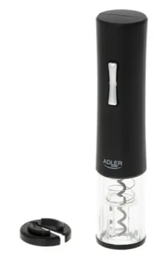 Adler AD 4490 černá / Aku otvírák vína / LED světlo / 4x AA (AD 4490)