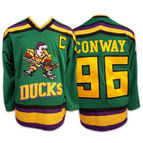 Pánský dres Anaheim Ducks NHL The Mighty Ducks #96 Charlie Conway Replica Eishockey Velikost: XL