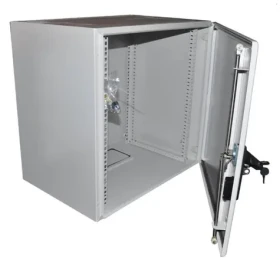 Opticord OCRACK 19" venkovní rozvaděč IP55 / Rozvaděč / 20U / 600 mm / plechové dveře / tříbodový zámek (9055)
