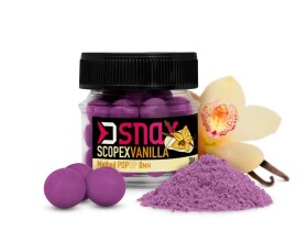 Delphin Plovoucí nástraha D Snax Pop Scopex-Vanilka 20g - 8mm,Delphin Plovoucí nástraha D Snax Pop Scopex-Vanilka 20g - 8mm