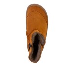 Dětské zimní barefoot boty TEX SUEDE Cognac G3160250-2 - 40