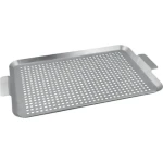 Lamart BBQ Grilovací plech / 40 x 26cm / nerez (8590669307661)
