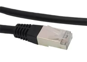 Primecooler CAT6 FTP 5m černá / Patch kabel / RJ45-RJ45 / 26 AWG (PC-CABFTP6-5copper-black)