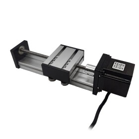 CNC lineární pohon s krokovým motorem T8x8 - 100 mm