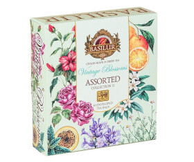 BASILUR Vintage Blossoms Assorted II. přebal 40 gastro sáčků