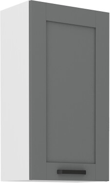 Horní skříňka Luna 50 G-90 1F Barva korpusu: Bílá, Barva dvířek: Dust Grey