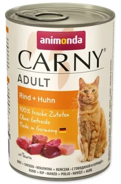 Animonda Carny Adult hovězí, kuřecí / Konzerva pro kočky / 400 g (B3-83719)