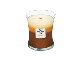 WoodWick Trilogy Cafe Sweets 275g - váza střední / doba hoření: až 65 h (92904E)