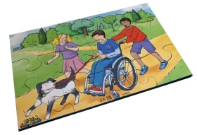 Just Jigsaws 490 Inkluze - dřevěný puzzle set