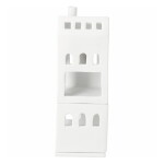 Räder Porcelánový svícen House of Arches – set 2 ks, bílá barva, porcelán