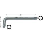Wera 024475 967 SXL HF Zástrčný klíč TORX® Multicolour s přidržovací funkcí, dlouhý, TX 20 x 137 mm