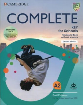 Complete Key for Schools Second edition Student´s Book without answers with Online Practice and Workbook without answers with Audio Download - Sue Elliott