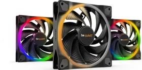 Be quiet! Light Wings 140 High-speed Triple pack černá / 140mm / ARGB / Rifle Bearing / 31dB @ 2200RPM / 71.7CFM / 4-pin (BL079)