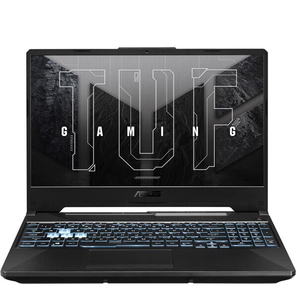 ASUS TUF Gaming A15 černá / 15.6" FHD / AMD R5-7535HS 3.3GHz / 16GB / 512GB SSD / NV RTX3050 4GB / BezOS (FA506NC-HN012)