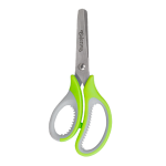 Nůžky dětské měkkým gumovým gripem, 14 cm, asymetrické