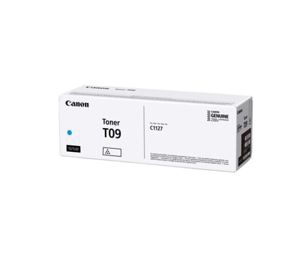 CANON toner T09C azurová pro i-Sensys X C1127P , C1127I a C1127IF (5 900 str.) EDF_543814