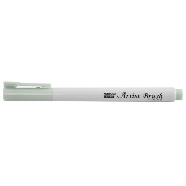 MARVY Artist Brush 1100-51 fix štětcový hrot – barvy vodní báze brush pen na papír lettering kaligrafie rozmývatelný mísitelný acid free netoxický