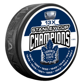 Mustang Puk Toronto Maple Leafs NHL 13 TIME CHAMPS