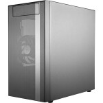 Cooler Master MasterBox NR400 černá / Micro ATX / 2x USB 3.0 / 2x 120mm / bez zdroje / průhledná bočnice (MCB-NR400-KG5N-S00)