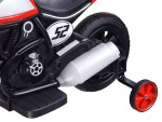 Mamido Dětská elektrická motorka Street Bob červená