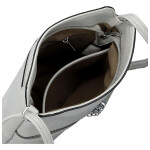 Stylová dámská koženková crossbody Kira, šedá