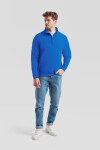 Fruit of the Loom Classic Zip-Neck Sweat Mikina s 1/4 zipem 16.2114 deep navy XXL